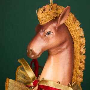 Елочная игрушка Лошадь Ребекка: Horse Ball 20 см Winter Deco фото 2