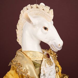Подвесная игрушка Конь Стоун - Королевство Дагомея 40 см Winter Deco фото 8