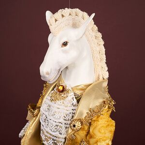 Подвесная игрушка Конь Стоун - Королевство Дагомея 40 см Winter Deco фото 4