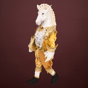 Подвесная игрушка Конь Стоун - Королевство Дагомея 40 см Winter Deco фото 2