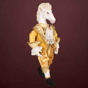 Подвесная игрушка Конь Стоун - Королевство Дагомея 40 см Winter Deco фото 9