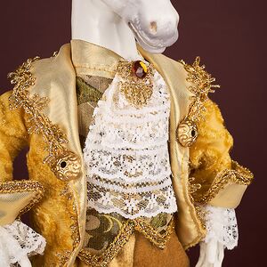 Подвесная игрушка Конь Стоун - Королевство Дагомея 40 см Winter Deco фото 5