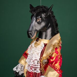 Подвесная игрушка Конь Форрес - Королевство Дагомея 40 см Winter Deco фото 6