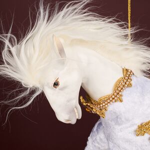 Подвесная игрушка Лошадь Джиссу - Королевство Эребор 30 см Winter Deco фото 2