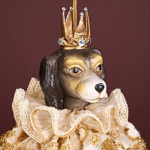 Елочная игрушка Собака Спаниэль Варавиль - Royal Ball 43 см Winter Deco фото 4
