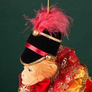 Елочная игрушка Обезьянка Олни - Carnival Monkey 43 см Winter Deco фото 7