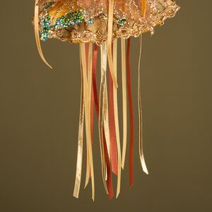 Елочная игрушка Белка - Маркиза Фродшам 30 см золотая Winter Deco фото 8