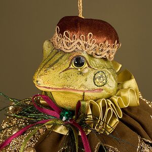 Елочная игрушка Княгиня Лягушка: Eclogae 35 см Winter Deco фото 4