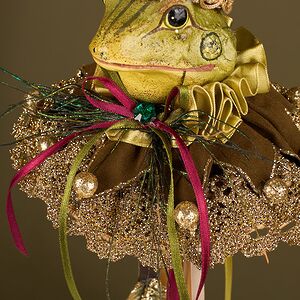 Елочная игрушка Княгиня Лягушка: Eclogae 35 см Winter Deco фото 8