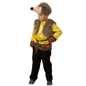 Карнавальный костюм Ежик Фомка, рост 104 см Батик фото 2