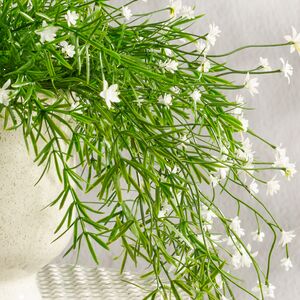 Искусственный подвесной куст Midleton Stone 43 см, белый Summer Deco фото 6