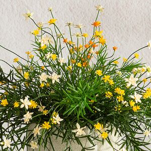 Подвесной искусственный цветок Мидлтон Стоун 43 см, желтый Summer Deco фото 2