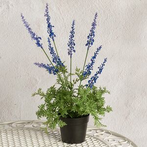 Искусственный цветок в горшке Лаванда - Markinch 39 см Summer Deco фото 4