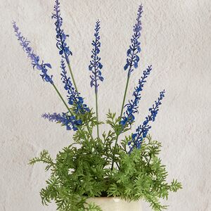 Искусственный цветок в горшке Лаванда - Markinch 39 см Summer Deco фото 2