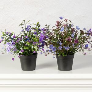 Искусственный цветок в горшке Tramonti - Цветочное Утро 24 см Summer Deco фото 3