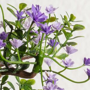 Искусственный Бонсай Цукуйоми 13 см фиолетовый Summer Deco фото 4