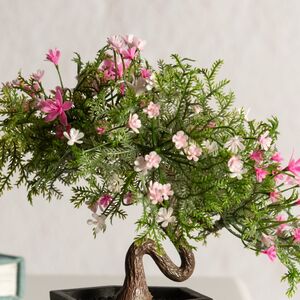 Искусственный Бонсай Хинаока 14 см розовый Summer Deco фото 2