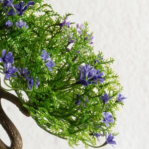 Искусственный Бонсай Хинаока 14 см фиолетовый Summer Deco фото 4