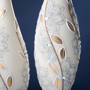 Елочные игрушки Lussuoso Fanagoria 21 см, 4 шт, стекло Winter Deco фото 2