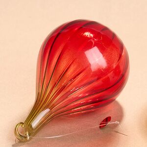 Елочные игрушки Follia Alla Fragola 11 см, 6 шт, стекло Winter Deco фото 6