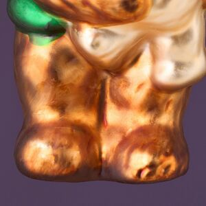 Елочная игрушка Мишка Тимоша 8 см, стекло Winter Deco фото 5