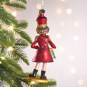 Елочная игрушка Барабанщица Глория из королевства Дрейкерк 17 см в подарочной коробке, стекло Winter Deco фото 9