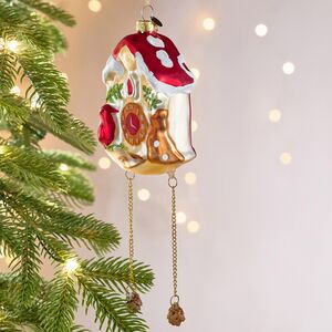 Елочная игрушка Часы с маятником - Wonderful Time 12 см, стекло Winter Deco фото 7