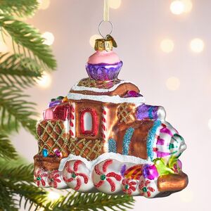 Елочная игрушка Паровозик из Карамельной Страны 11 см в подарочной коробке, стекло Winter Deco фото 7