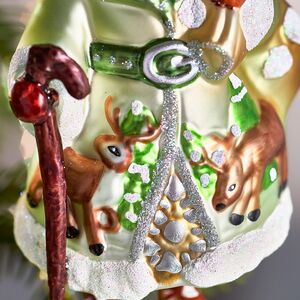 Елочная игрушка Дед Мороз в праздничном кафтане 15 см в подарочной коробке, стекло Winter Deco фото 5