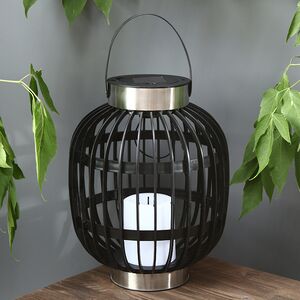 Садовый фонарь на солнечной батарее Solar Blackstone 30 см, IP44 Koopman фото 2