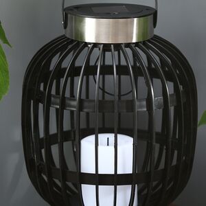 Садовый фонарь на солнечной батарее Solar Blackstone 30 см, IP44 Koopman фото 3