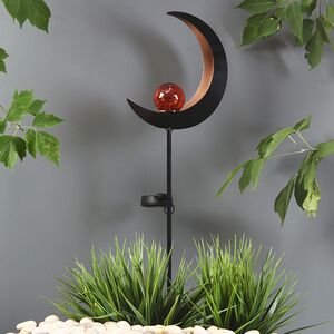 Садовый светильник на солнечной батарее Solar - Fire Moon 93 см, IP44 Koopman фото 4