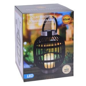 Садовый фонарь на солнечной батарее Solar Blackstone 30 см, IP44 Koopman фото 6