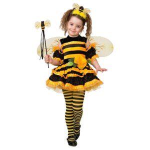 Карнавальный костюм Пчелка - Милашка, рост 128 см Батик фото 1