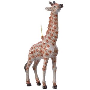 Елочная игрушка Сафари Style: Жираф 17 см, подвеска Kaemingk фото 1