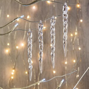 Набор елочных украшений Зимний Хрусталь, 42 игрушки Снегурочка фото 2