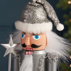 Декоративная фигурка Щелкунчик - Серебряный Гвардеец 28 см Kaemingk (Кейминг) фото 2