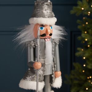 Декоративная фигурка Щелкунчик - Серебряный Гвардеец 28 см Kaemingk (Кейминг) фото 6
