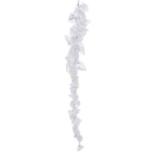 Декоративная подвеска Снежный Лед 40 см Kaemingk фото 1