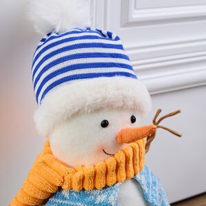 Новогодняя фигура Снеговик Северин - Шведские Каникулы 35 см Kaemingk (Кейминг) фото 9