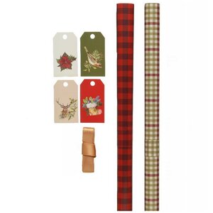 Набор для упаковки подарков Check Style, 7 предметов Kaemingk фото 6
