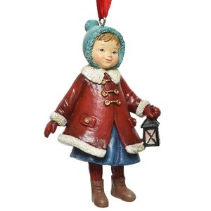 Елочная игрушка Девочка Клоди - Утро Рождества в Эммелорде 9 см, подвеска Kaemingk фото 1