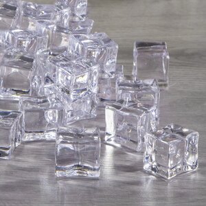 Искусственный лед Кубики 2.5*2 см 20 шт Kaemingk фото 1