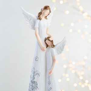 Декоративная фигурка Ангелы: Мирелла и юная Джустина 25 см Kaemingk фото 2