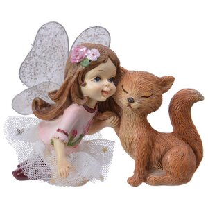 Декоративная фигурка Fairy Adventures: Амелия и Лисичка Санни 12 см Kaemingk фото 2