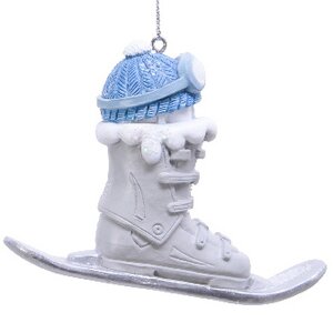 Елочная игрушка Ботинок лыжника - Зимние игры 9 см, подвеска Kaemingk фото 1