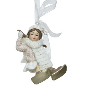 Елочная игрушка Девочка Айви из Облачного Королевства 6 см, подвеска Kaemingk фото 1