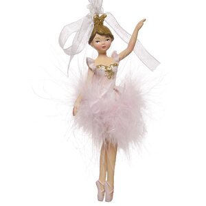 Елочная игрушка Балерина из Сен-Монбар 11 см, подвеска Kaemingk фото 1