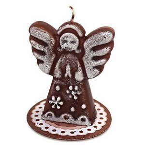 Ароматическая свеча Ангелок - Choco Collection 11 см Омский Свечной фото 2