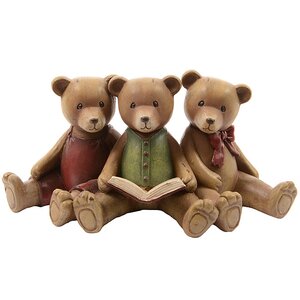Статуэтка "Три медвежонка", 20*9*10 см, полистоун Kaemingk фото 1